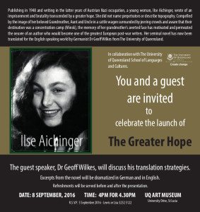 The Greater Hope - Book Launch