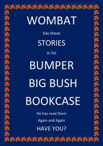 Wombat Bumper Big Bush Bookcase